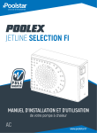 POOLSTAR PC-JLS210N2 Manuel d&rsquo;installation et d&rsquo;utilisation