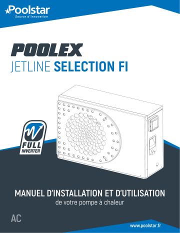 POOLSTAR PC-JLS210N2 Manuel d’installation et d’utilisation | Fixfr