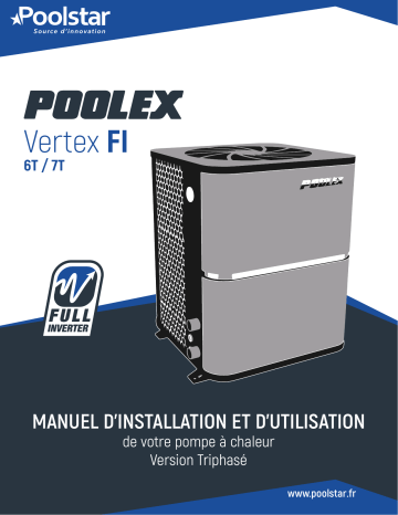 Manuel du propriétaire POOLSTAR PC-VTX210 - Pompe à chaleur pour piscine | Fixfr