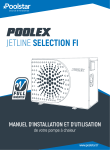 Manuel d'utilisation POOLSTAR PC-JLS075N - Pompe &agrave; chaleur pour piscine