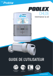 Manuel du Propri&eacute;taire POOLSTAR CL-CL30 - Electrolyseur au Sel