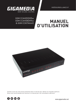 GIGAMEDIA GGM CCAHD5DVR41TO Manuel du propriétaire