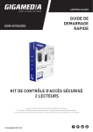 GIGAMEDIA GGM KITAX2DS Manuel utilisateur