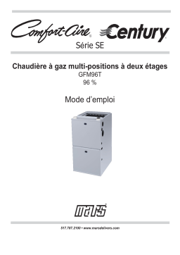 Manuel utilisateur Century GFM96T100C5S1A-CY