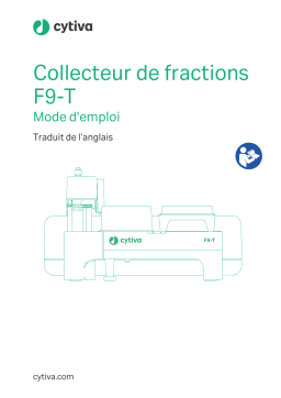 cytiva Collecteur de fractions F9T Mode d'emploi