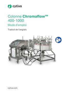 Colonne Chromaflow™ 4001000 - Manuel d’utilisation