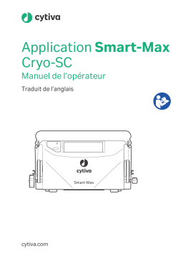 Application SmartMax CryoSC Manuel d'utilisation - cytiva