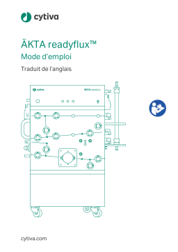 Mode d'emploi cytiva AKTA readyflux™ - Télécharger le manuel