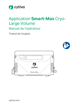 Manuel utilisateur cytiva Application SmartMax CryoLarge Volume