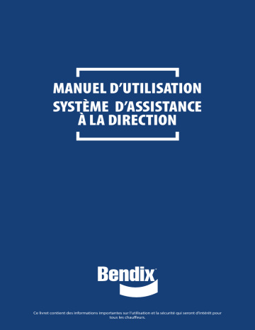 Manuel d'utilisation BENDIX BW8123 - Système d'assistance à la direction | Fixfr
