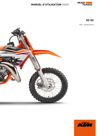 KTM 65 SX Manuel du propriétaire | Fixfr