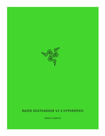 Razer DeathAdder V2 X HyperSpeed | RZ01-0413 & FAQs - Mode d'emploi | Fixfr