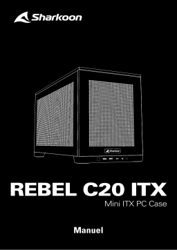 Manuel Sharkoon Rebel C20 ITX - Boîtier PC Mini-ITX