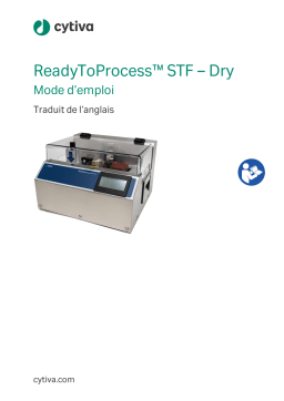 Manuel d'utilisation ReadyToProcess STF - Dry - Cytiva