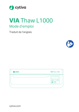 Manuel VIA Thaw L1000 - Cytiva