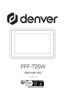 Denver PFF-725W Manuel utilisateur