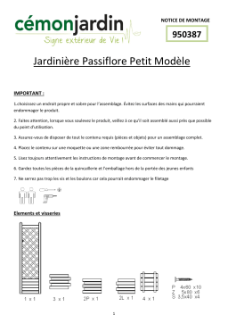 Jardinière Passiflore Petit Modèle - CEMONJARDIN 91953330