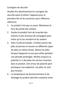 Manuel utilisateur Denver WCT-8016 - Téléchargement PDF  - Guide d'utilisation Caméra de surveillance