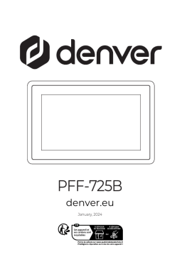 Manuel d'utilisation Denver PFF-725B