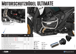 Wunderlich 13201-000 Mode d'emploi - Arceau de sécurité moto