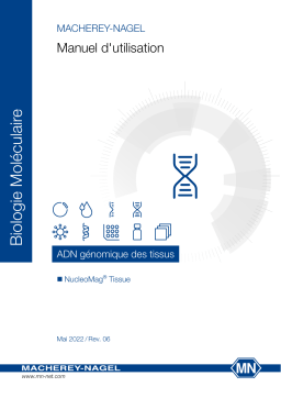 Manuel du kit NucleoMag® Tissue de Macherey-Nagel