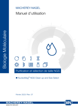 Mode d'emploi du kit NucleoMag® NGS Clean-up and Size Select