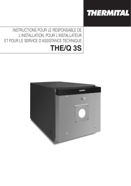 Manuel d'installation Thermital THE/Q 35 3S - Chaudière Haute Efficiency