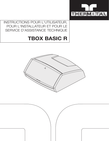 Manuel d'installation Thermital TBOX BASIC R | Fixfr