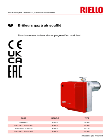 BS2/M | BS3/M | BS4/M | Thermital THC 150 GREY GTM MTN Installation manuel | Fixfr