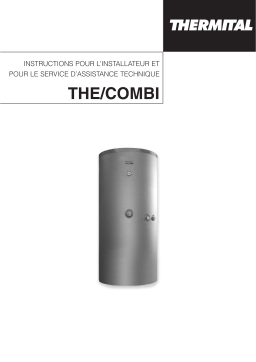 Thermital THE/COMBI 1000 Manuel d'installation