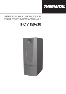 Thermital THC V 210 MTN Manuel d'installation