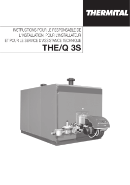 Manuel d'Installation Thermital THE/Q 115 3S