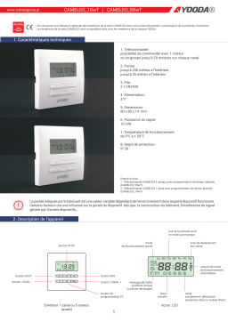 YOODA Single-channel CAMELEO: Manuel d'utilisation