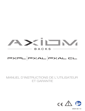 Ki Mobility Axiom For Kids: Backs Manuel utilisateur | Fixfr