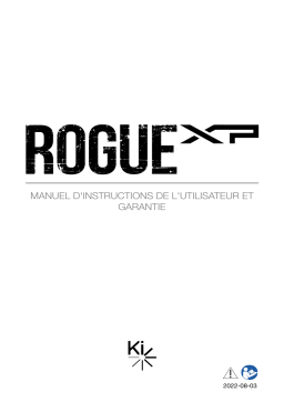 Manuel d'utilisation Ki Mobility ROGUE XP