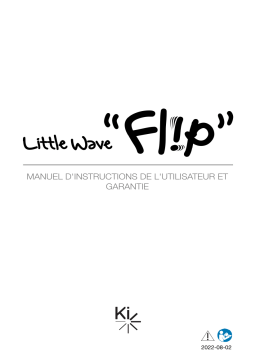 Ki Mobility Little Wave Flip Manuel utilisateur