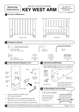 Manuel d'utilisation Key West Arm - Night & Day Furniture