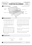 Manuel utilisateur Night &amp; Day Furniture Lounger - Position allong&eacute;e