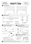 Manuel utilisateur Trinity Arm - Night &amp; Day Furniture