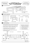 Manuel utilisateur Night &amp; Day Furniture Ottoman