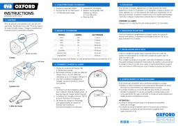 Manuel d'utilisation LD759 - Oxford