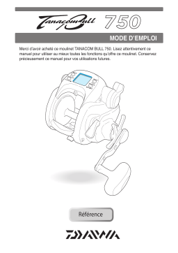 Manuel du propriétaire Daiwa TANACOM BULL 750