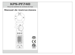 Manuel du propriétaire KPS PF740 - Téléchargez le guide