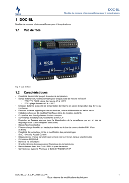 WURM DOC-BL Information produit