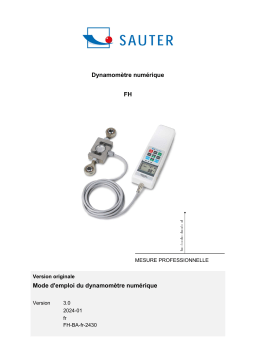 Manuel KERN TFH 500 EXT-B - Dynamomètre numérique professionnel