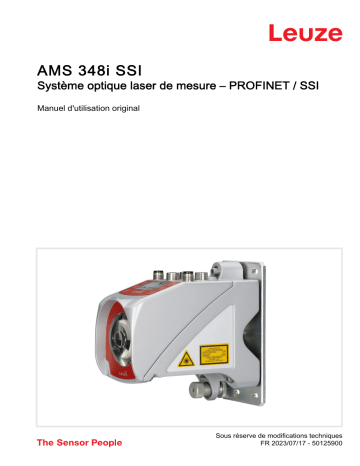 Leuze AMS 348i 300 H SSI Manuel d'utilisation | Fixfr