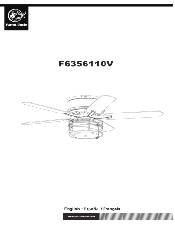 Parrot Uncle F6356110V Manuel utilisateur | Fixfr