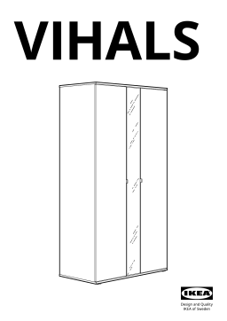 IKEA VIHALS Manuel utilisateur