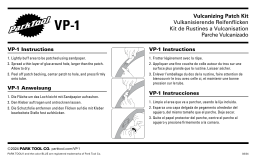 Mode d'emploi du Park Tool VP-1