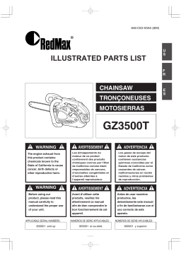 RedMax GZ3500T Manuel utilisateur